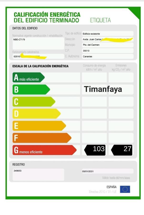 Vivienda Vacacional Timanfaya Puerto del Carmen  Buitenkant foto
